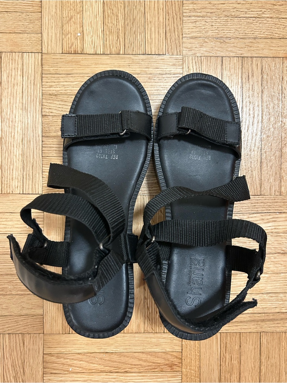 Black Women's Strappy Platform Sandals